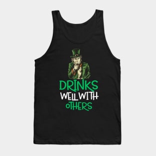 Irish Want You Abraham Saint Patrick Day Tank Top